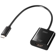 USB-CからHDMIへ変換 変換アダプター 4K/60Hz HDR対応 DisplayPort Altmode 映像/音声出力 ケーブル長20cm AD-ALCHDR04TK