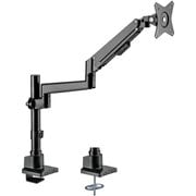 Monitor Arm Basic ガススプリング式 液晶モニターアーム クランプ・グロメット両対応 ブラック AS-MABG04