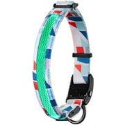 ドッグネス LED首輪 L モザイクブルー