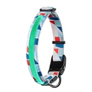 ドッグネス LED首輪 XL モザイクブルー