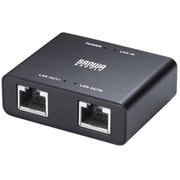 スイッチングハブ LAN 3ポート ギガビット USB Type-C給電 ブラック LAN-GIGAC302BK