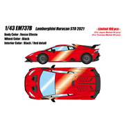 EM737B 1/43 Lamborghini Huracan STO 2021 ロッソエフェスト [レジンキャストミニカー]