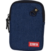 EDWIN マルチデニムショルダーポーチ ネイビー E-3597