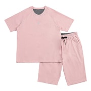 血行促進ルームウエアー 遠赤外線 男女兼用 UNISEX DRYWEAR 吸水速乾 上下セット パンツ両サイドポケット 387096 L PI
