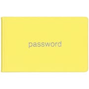 ミニ ID・パスワードブック レモンイエロー U1036