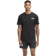 【虎視眈々】ホカ マニフェストGpx Tシャツ メンズ ランニングウェア シャツ （BKGD） Sサイズ 1164970