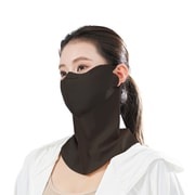 アズフ フェイスカバー フェイスマスク 日焼け対策 ブラック