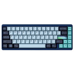 Varmilo（アミロ） VYU67 ANSI Aurora Gg-Mag White F メカニカルキーボード 英語配列 67キー vm-vyu67-a111-gmwf