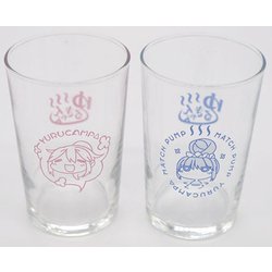 ゆるキャン△ 湯上りガラスコップセット リン＆なでしこ