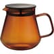 HARIO COLORS ティー＆コーヒーサーバー アンバー HCT-600-AB