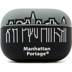 Manhattan Portage Silicone AirPods Pro Case“SKYLINE” for AirPods Pro（Pro2/1世代） GRAY APPR2-MP-07-GR