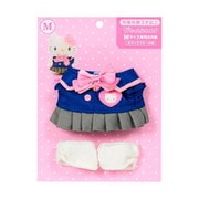 サンリオキャラクターズ ぴたっとふれんず きせかえ お洋服セット M ハローキティ / 制服