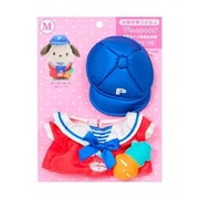 サンリオキャラクターズ ぴたっとふれんず きせかえ お洋服セット M ポチャッコ / セーラー