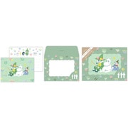ムーミン ミニレターセット MOAD グリーン EES-843-625