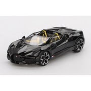 MGT01058-L 1/64 ブガッティ W16 ミストラル ブラック（左ハンドル） [ダイキャストミニカー]