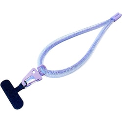 line-R CRAZY STRAP Spider web スマートフォンストラップ Short Purple CS006PU