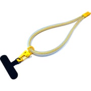 line-R CRAZY STRAP Spider web スマートフォンストラップ Short Yellow CS006YE
