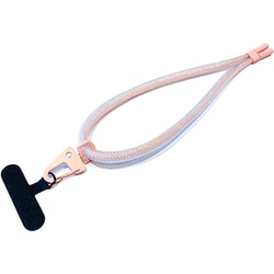 line-R CRAZY STRAP Spider web スマートフォンストラップ Short Pink CS006PK
