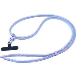 line-R CRAZY STRAP Spider web スマートフォンストラップ Long Purple CS007PU