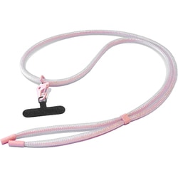line-R CRAZY STRAP Spider web スマートフォンストラップ Long Pink CS007PK
