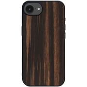 天然木ケース for iPhone 16e Ebony I27652i16E