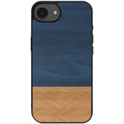 天然木ケース for iPhone 16e Denim I27653i16E