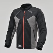 DJ011 フルメッシュジャケット BKRD 2XL 46925