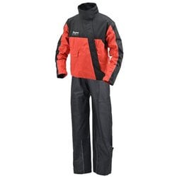 DR001 ハイパフォーマンスレインウエア 上下セット RD 2XL 48293