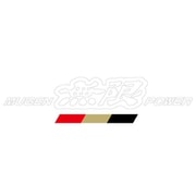 ステッカーA MUGEN POWER ホワイト LLサイズ 90000-YZ5-311A-W5