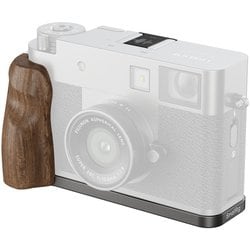 FUJIFILM X half 用 木製L型グリップ チャコールシルバー SR5394