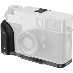 FUJIFILM X half 用 シリコンL型グリップ チャコールシルバー SR5217