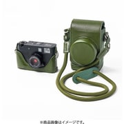 FUJIFILM X half 用 レザーケース グリーン SR5220