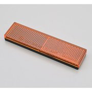 ユニバーサルリフレクター レクタングル 両面テープ貼付 アンバー フォークマウント(L) 48501