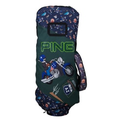 MR.PINGライダートラベルカバー ユニセックス W69×H137cm ネイビー/グリーン GB-N2515