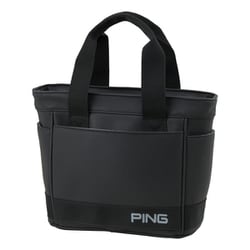 PING ラウンドトート/ブラック パフォーマンスライン ラウンドトートバッグ(ラウンドバッグ
