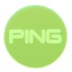 ネオンマーカー PING ユニセックス W4×H4×D0.25cm グリーン AC-U2508
