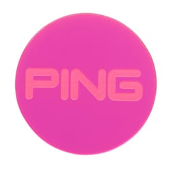 ネオンマーカー PING ユニセックス W4×H4×D0.25cm ピンク AC-U2508