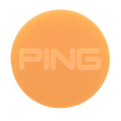ネオンマーカー PING ユニセックス W4×H4×D0.25cm オレンジ AC-U2508