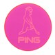 ネオンマーカー MR.PING ユニセックス W4×H4×D0.25cm ピンク AC-U2509