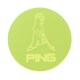 ネオンマーカー MR.PING ユニセックス W4×H4×D0.25cm イエロー AC-U2509