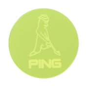 ネオンマーカー MR.PING ユニセックス W4×H4×D0.25cm イエロー AC-U2509