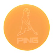 ネオンマーカー MR.PING ユニセックス W4×H4×D0.25cm オレンジ AC-U2509