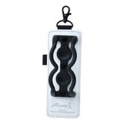 ゴールドラインボールホルダー ユニセックス W5×H16cm ホワイト AC-F2505