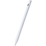タッチペン iPad用 ペンシル Apple Pencil 互換 スタイラスペン USB-C急速充電 傾き検知 誤作動防止 磁気吸着 ペン先 極細 交換ペン先付属(2018年以降 iPad/Pro/Air 各種対応) ホワイト P-TPACSTAP10WH