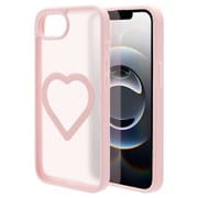 iPhone 16e用 ハイブリッドケース ミニュ マグネットアクセサリー対応 磁力充電 背面マット 衝撃吸収 TPU+PC ピンク フロストピンク 8794IP5EHPFPK
