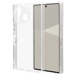 AQUOS R10用 ソフトケース TPU 極限保護 精密設計 衝撃吸収 クリア 1.3mm 8806AR10TPLCL