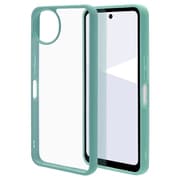 AQUOS Wish5用 ハイブリッドケース FLEXGUARD 衝撃吸収 頑丈 TPU+PC グリーン×クリア 8819AW5HPGR