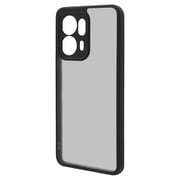 OPPO Reno13 A用 ハイブリッドケース 衝撃吸収 頑丈 精密設計 マット加工 ブラック フロストブラック TPU+PC 8836OR13AHPLFBK