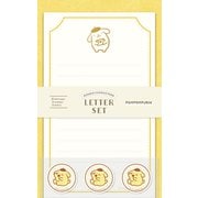 箔押しミニレターセット ポムポムプリン サンリオ SS77
