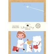 限定 ミニレターセット DEPARTURE ヨモギ田リョオコWithTrip LT733